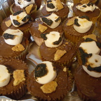 S'mores Cupcakes. 