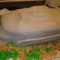 Easter Island Statue This cake was for a friend's birthday. It's an Easter Island (Rapa) statue.