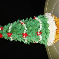 Christmas Cupcake Trees Here is one of the cupcakes I made for my coworkers last Christmas...The tree is of course an ice cream cone!!