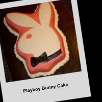Playboy Bunny Fondant Playboy Bunny Cake