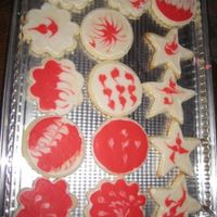 Nfsc Tobia's Glace And Piping This is my first cut at baking cut-out cookies. Was practing for my annual cookie exchange. I need to improve my piping skills, but I was...