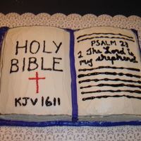Holy Bible Holy Bible book cake