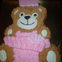 Princess Bear (Katarina's Cake) This was the very first cake I have tried in a very long time, my daughter's Kindergarten teacher asked if I would make her daughter&#...