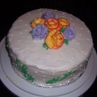 Wilton Course 1 Final Cake 