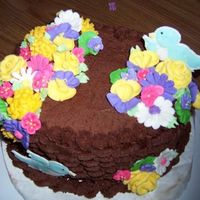 Basket Cake This was for Wilton Course 2.