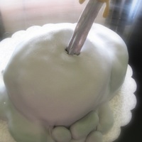 The Sword In The Stone My first 3D cake! I modeled the "stone" after glacial boulders I used to climb when I was younger. WASC, pomegranate molasses...