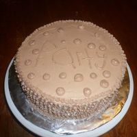 Party Cake banana cake and chocolate icing ... yummy!!