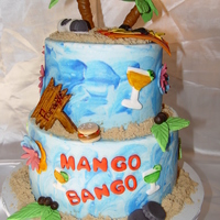 Surfer/ Jimmy Buffett This cake was sooooo fun
