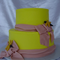 Dragonfly Buttercream with fondant accents