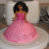 Barbie I made this for my cousin's birthday