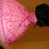 Barbie Another view of Barbie cake