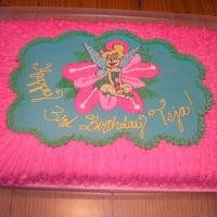 Tinkerbell Thanks to the wonderful CC member who originally made this cake! Overall, I'm happy with the cake, but really not happy with the face...