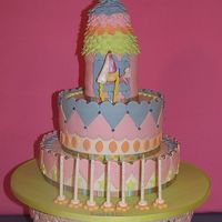 Rupunzel's Tower This was made for a 7 year old girls birthday whose favourite book was Rupunzel. I gave her braids as the little girl who is in the same...