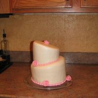 Topsy Turvy My first topsy turvy and second fondant covered cake, Tried Michell Fosters fondant and like it. Had some problems but I expected to on the...