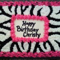 Zebra Birthday ZEBRA THEME