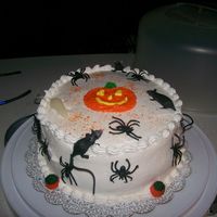 Halloween did this cake for our second shift department at work for their halloween party
