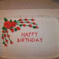 Birthday Cake Did this cake for a co-worker's husband's birthday