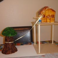 Diego And His Treehouse This was for my youngest sons second birthday. First time covering a cake in fondant and first time using an airbrush, so I still need some...