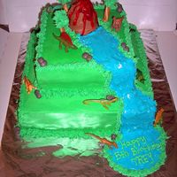 Dinosaur Cake 