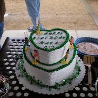 Tinkerbell And Friends Birthday Cake 