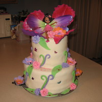Fairy Thumbilina This is one of my best cakes. I did this for my niece for her 4th Birthday. She loved it.