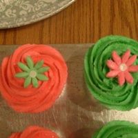 Bridal Shower Cupcakes The bride did not want a cake so we chose to do cupcakes instead for the shower. They are each individually covered with lime green or hot...