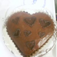 Chocolate Heart Cake 