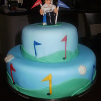 60Th Birthday Golf Cake 