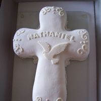 Confirmation Cross Did this one for our nephew's confirmation. It was 100 degrees outside and we thought he was going to end up with a puddle instead of...