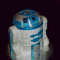 R2D2 Birthday Birthday for an 8-yr-old boy.