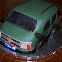 Chevy Blazer Made this for a customer's son's 16th birthday. I loved the expression on his face when he seen it (and his mom's too!).