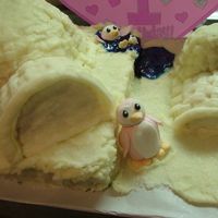 Penguins And Igloos This was made for my friend's daughter's 1st birthday. Unfortunately, my BC started melting on me, so it didn't turn out as...