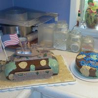 Army Tanker Cake I was asked to make this for a little boys 8th birthday. Apparently it was a huge hit. It was really fun to make. TFL.