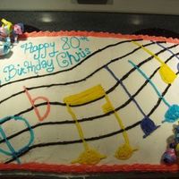 Music Cake thank you for looking.. Inspiration came from cakery