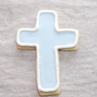 Baptism Cookies NFSC, Antonia's RIFavors for a boys baptism party