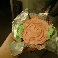 Rose Plant Cupcake Rose Cupcakes made to look like little potted plants