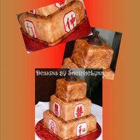 Double Happiness Bridal Shower Bride had shower at favorite asian bistro