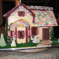 Gingerbread House everything on this gingerbread house was completely edible. I put a lot of time and thought into this one. Thanks for looking!