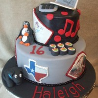 Emo Cake This is the Emo cake finally! Thanks CC'ers for all you help and suggestions! The pictures are edible images mounted on fondant. I...