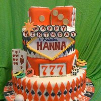 Casino Cake I did this cake for a 13 year old's birthday. Parents wanted to throw a "grown up" party. I had a lot of inspiration from cc...