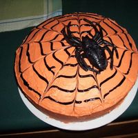 Spiderweb Cake 