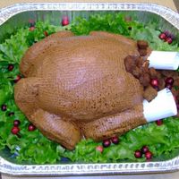 Roasted Turkey When I first saw this cake I wanted to do it, but as a complete novice I didn't think it was possible. It was a lot of work- but...
