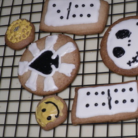 Poker Face (Lady Gaga) Y Jack Estas las decor&oacute; mi hermanito con los motivos que mas le gustan. Galleta no sugar fail y RI Antonia