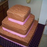Choc Dipped Strawberry Wedding Cake Bride's idea and I had never seen it done but it was fantastic!
