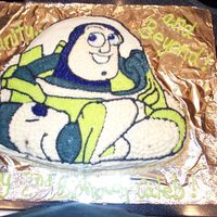 Buzz Lightyear I used the disney buzz light-year cake pan for this cake