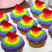 Wizard Of Oz Cupcakes I made these for my daughter's class performance of Wizard of Oz.