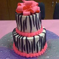 Zebra Stripes Made this for a fellow teacher's 40th birthday, but it could be used for numerous occasions. The zebra stripes were so easy to do,...