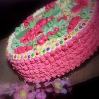Colourful Birthday Cake My first time birthday cake project. Hope you'll like it..