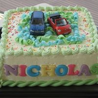Cars Birthday Cake 
