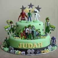 Ben 10 Birthday Cake 